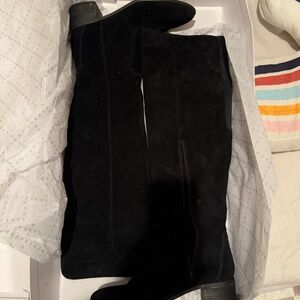 Corso como black suede boots